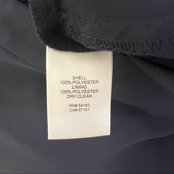 Eliza J Navy Wide Leg Jumpsuit Size 14 - Picture 6 of 6